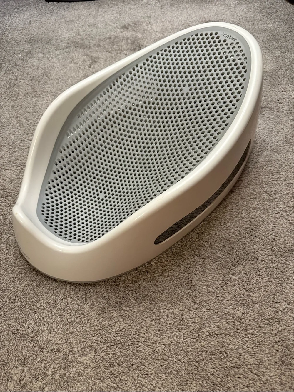 Baby Bath Support Seat - White Infant Bath Lounger